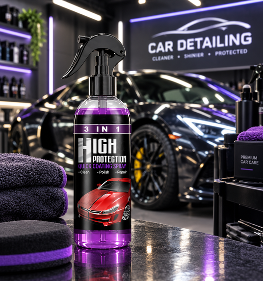 3 in 1 High Protection Quick Car Ceramic Coating Spray